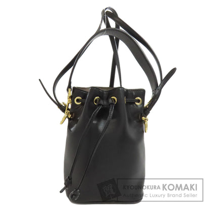 FENDI フェンディ モントレゾール 2WAY ハンドバッグ レザー レディース 中古