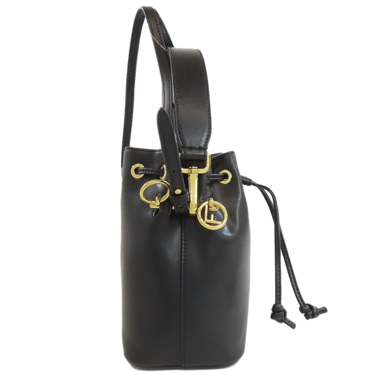 FENDI フェンディ モントレゾール 2WAY ハンドバッグ レザー レディース 中古