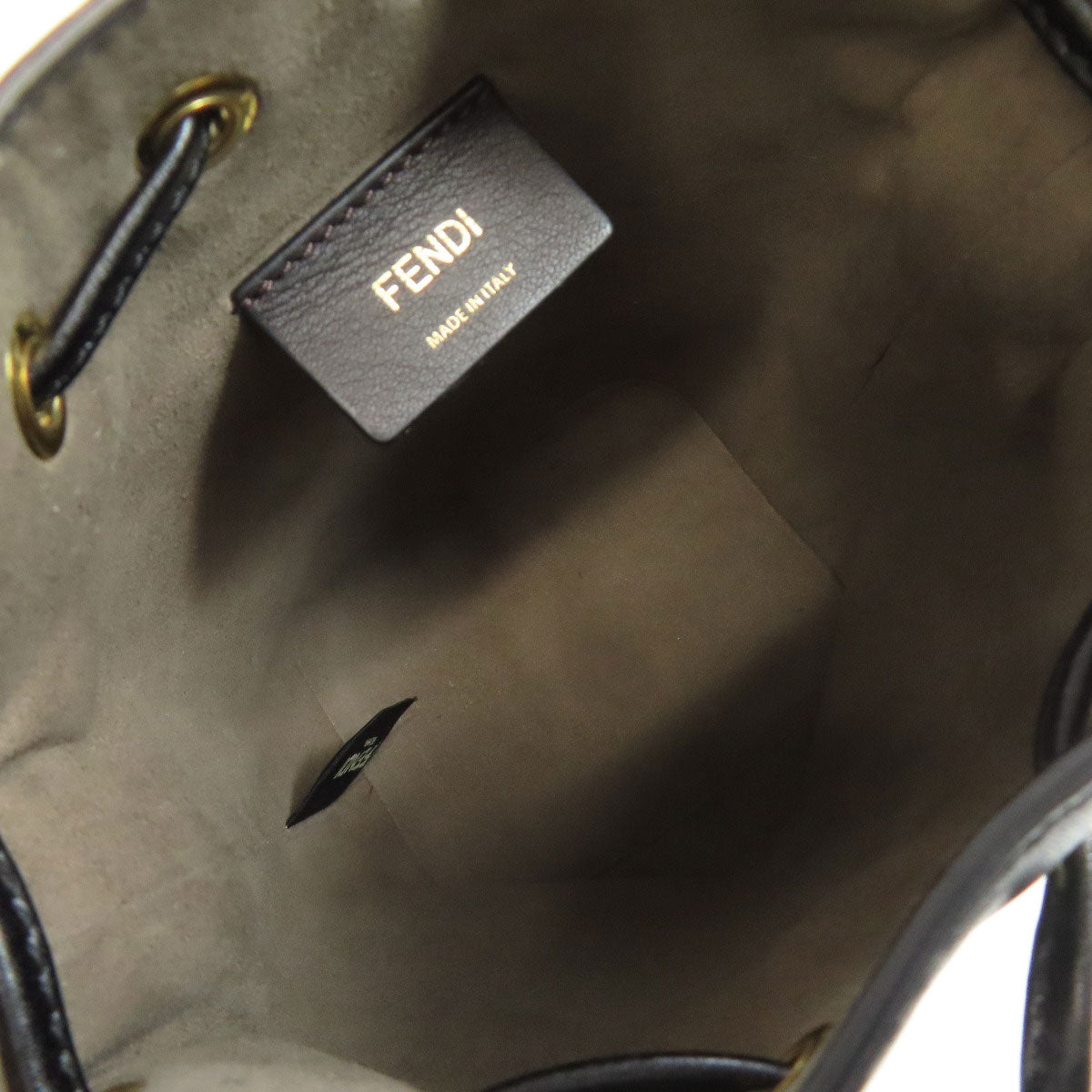 FENDI フェンディ モントレゾール 2WAY ハンドバッグ レザー レディース 中古