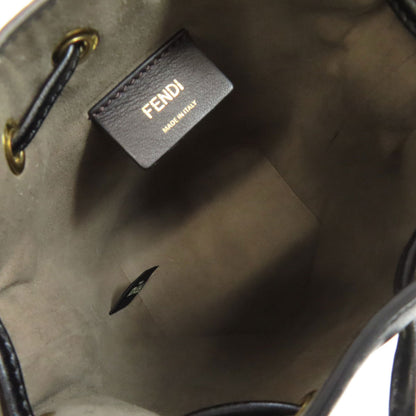 FENDI フェンディ モントレゾール 2WAY ハンドバッグ レザー レディース 中古