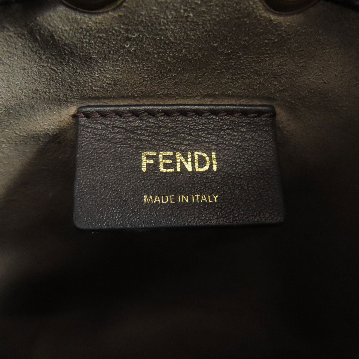 FENDI フェンディ モントレゾール 2WAY ハンドバッグ レザー レディース 中古