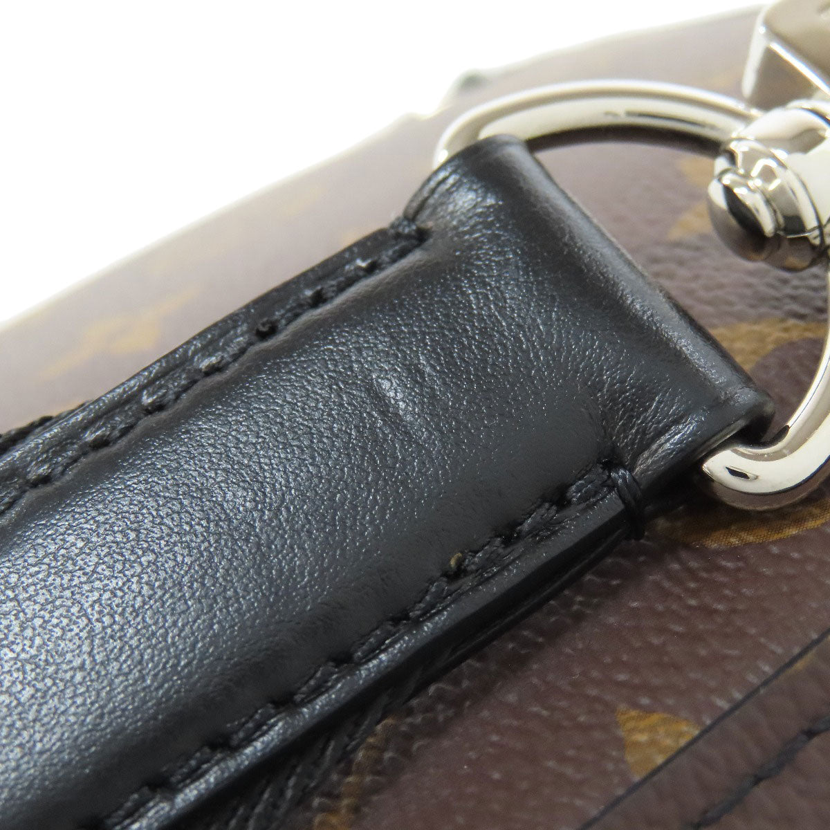 LOUIS VUITTON ルイヴィトン M46327 アヴェニュースリング モノグラム マカサー ボディバッグ モノグラムキャンバス レディース 中古
