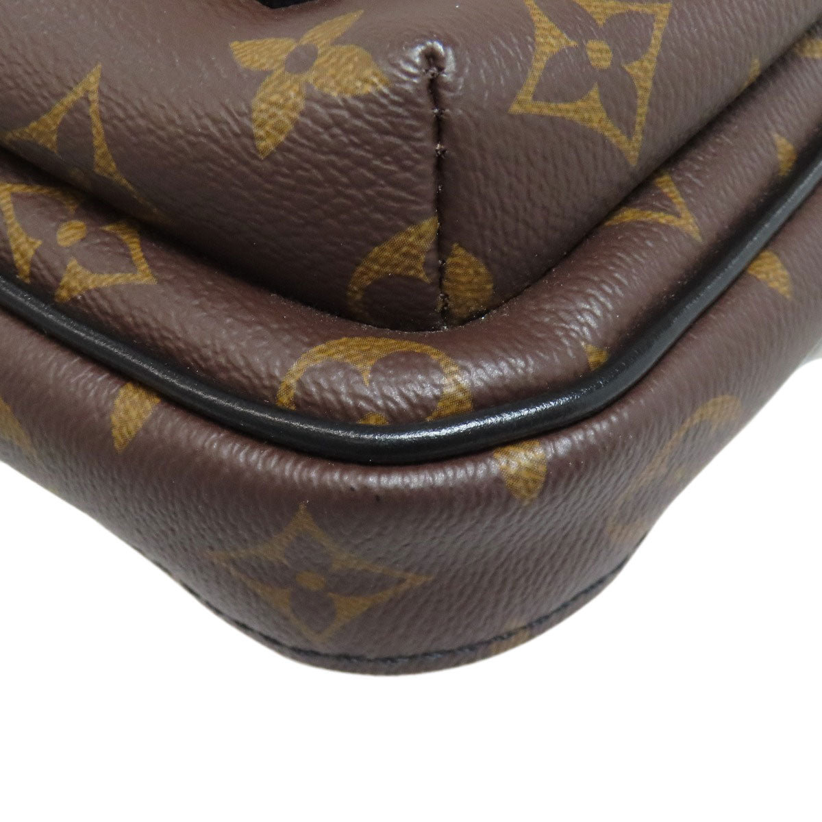 LOUIS VUITTON ルイヴィトン M46327 アヴェニュースリング モノグラム マカサー ボディバッグ モノグラムキャンバス レディース 中古