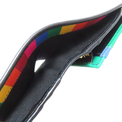 Salvatore Ferragamo サルヴァトーレフェラガモ ガンチーニモチーフ スタッズ 二つ折り財布（小銭入れあり） レザー レディース 中古