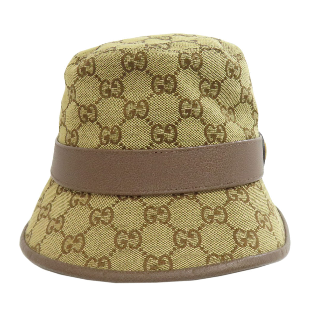 GUCCI グッチ 735219 GG 帽子 キャンバス レディース 中古