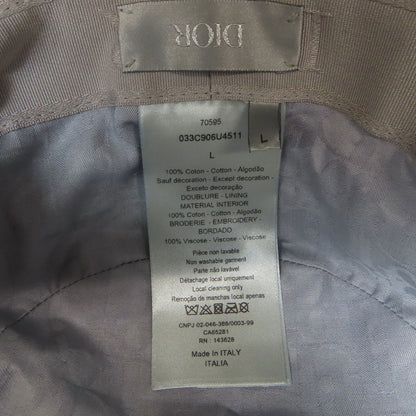 Dior ディオール トラヴィス・スコット カクタスジャック バケットハット 帽子 コットン レディース 中古