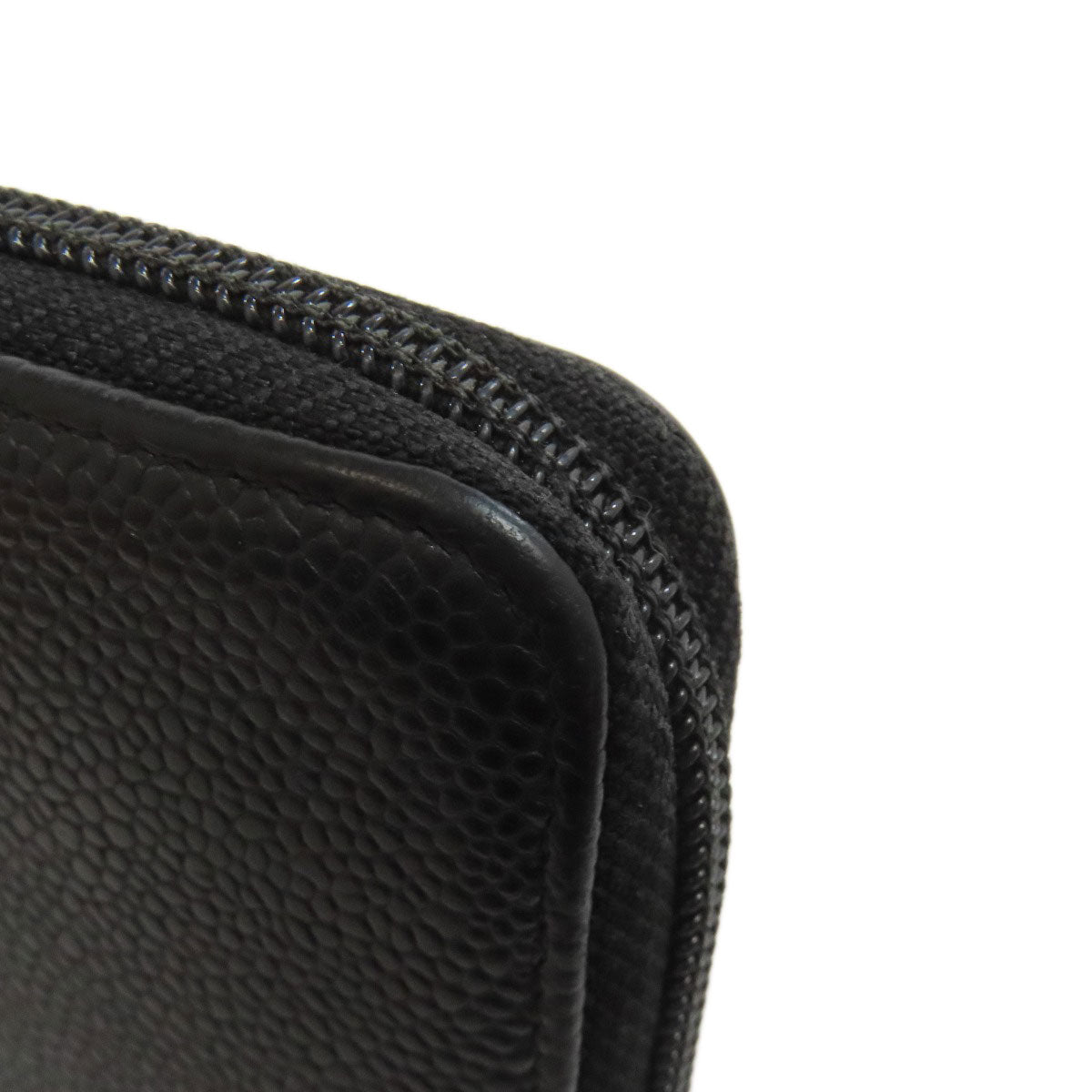 CHANEL シャネル ココマーク 長財布（小銭入れあり） グレインド カーフスキン レディース 中古