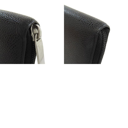 CHANEL シャネル ココマーク 長財布（小銭入れあり） グレインド カーフスキン レディース 中古