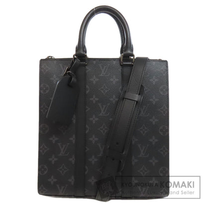 LOUIS VUITTON ルイヴィトン M46452 サック・プラ ハンドバッグ モノグラムエクリプス レディース 中古