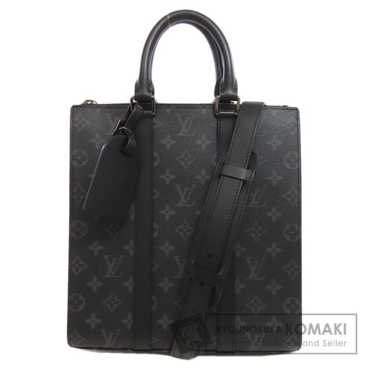 LOUIS VUITTON ルイヴィトン M46452 サック・プラ ハンドバッグ モノグラムエクリプス レディース 中古