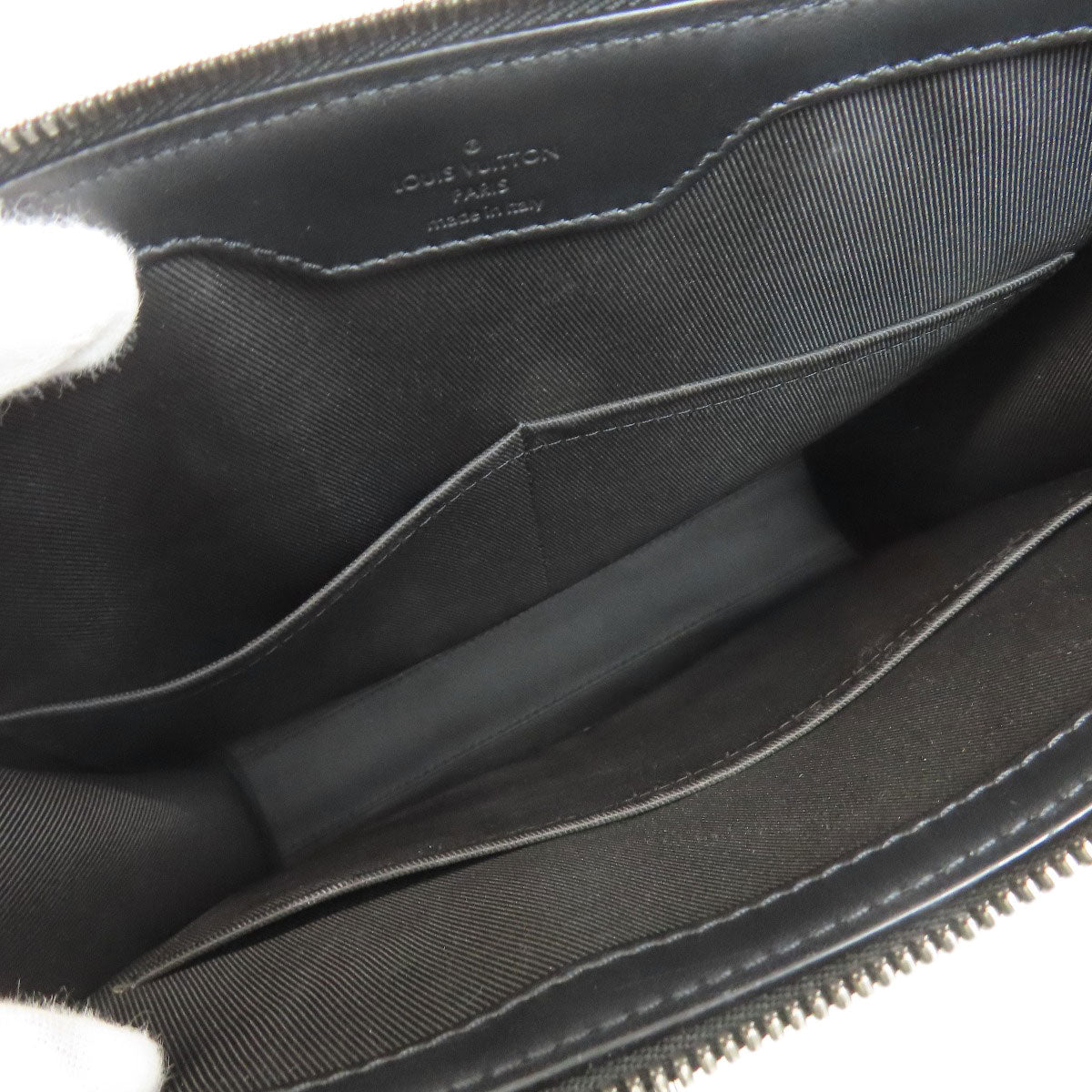 LOUIS VUITTON ルイヴィトン M46452 サック・プラ ハンドバッグ モノグラムエクリプス レディース 中古