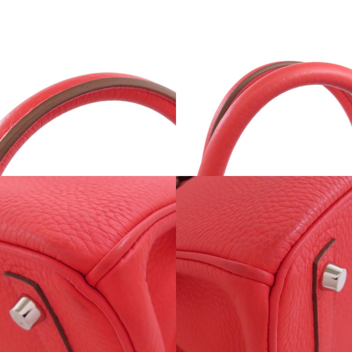 HERMES エルメス バーキン30 ローズジャイプール シルバー金具 ハンドバッグ トリヨンクレマンス レディース 中古