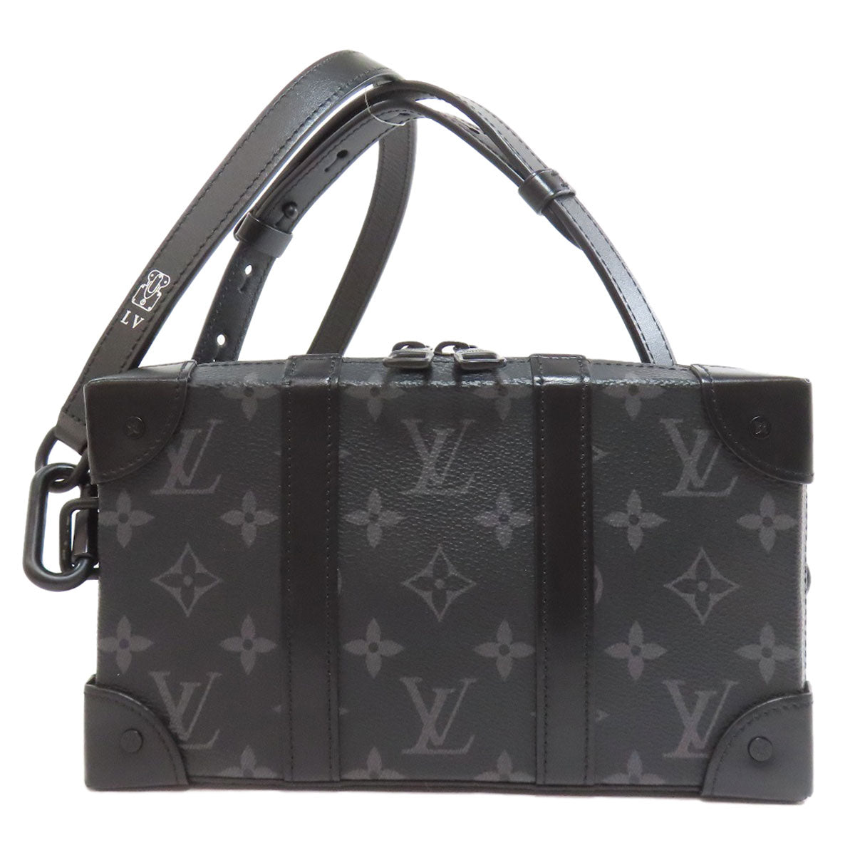 LOUIS VUITTON ルイヴィトン M69838 ソフトトランク・ウォレット 長財布（小銭入れあり） モノグラムエクリプス メンズ 中古