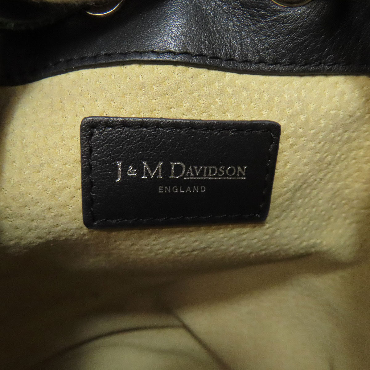 J&M Davidson ジェイアンドエムデヴィッドソン フリンジモチーフ 2WAY ショルダーバッグ カーフ レディース 中古