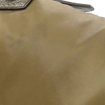 BURBERRY バーバリー ロゴ ショルダーバッグ ナイロン レディース 中古