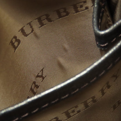 BURBERRY バーバリー ロゴ ショルダーバッグ ナイロン レディース 中古