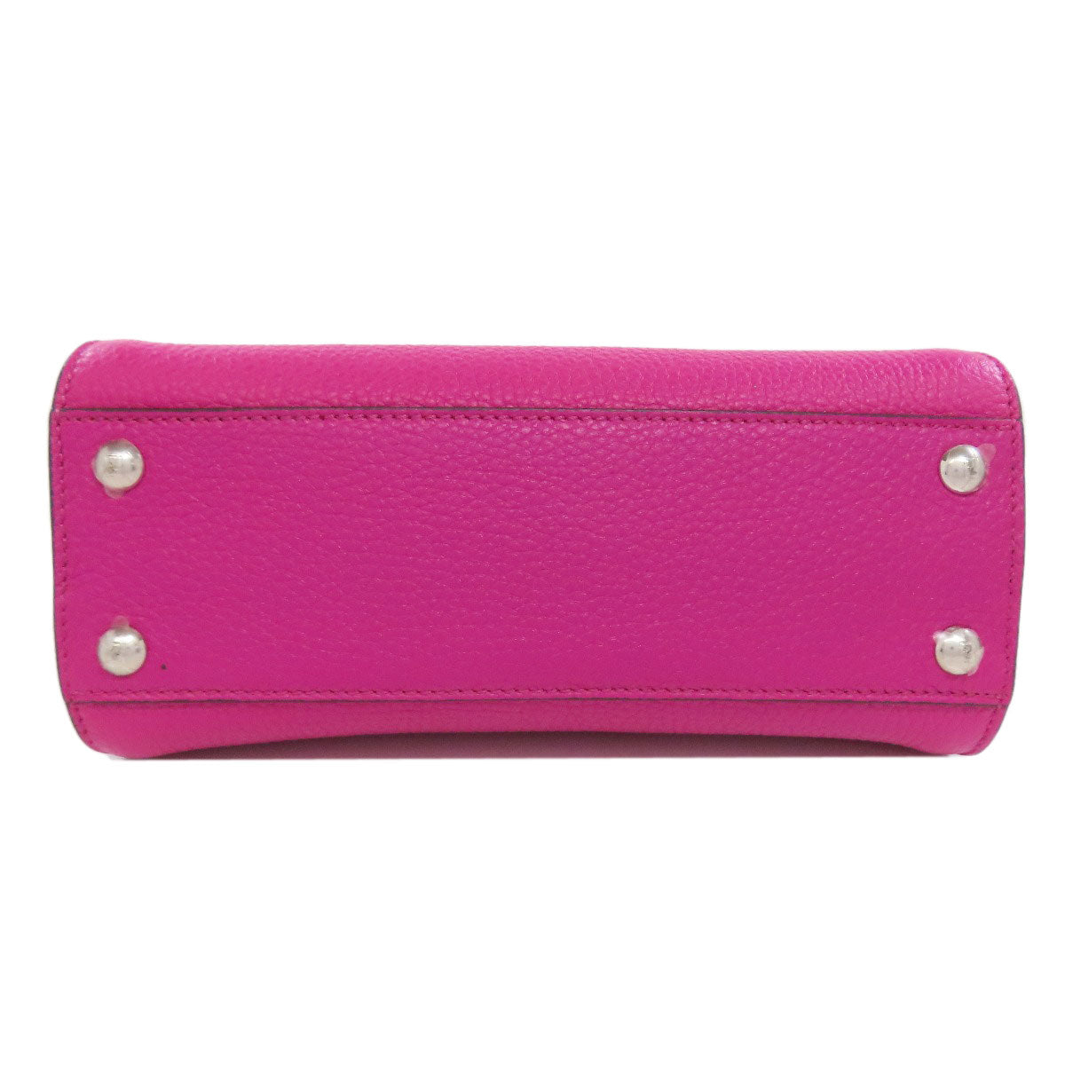 FENDI フェンディ ミニピーカブー 2WAY ハンドバッグ カーフ レディース 中古