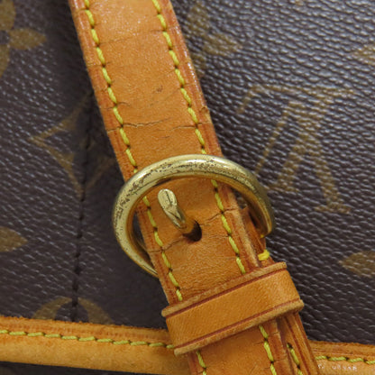 LOUIS VUITTON ルイヴィトン M40008 ポパンクール・ロン ショルダーバッグ モノグラムキャンバス レディース 中古