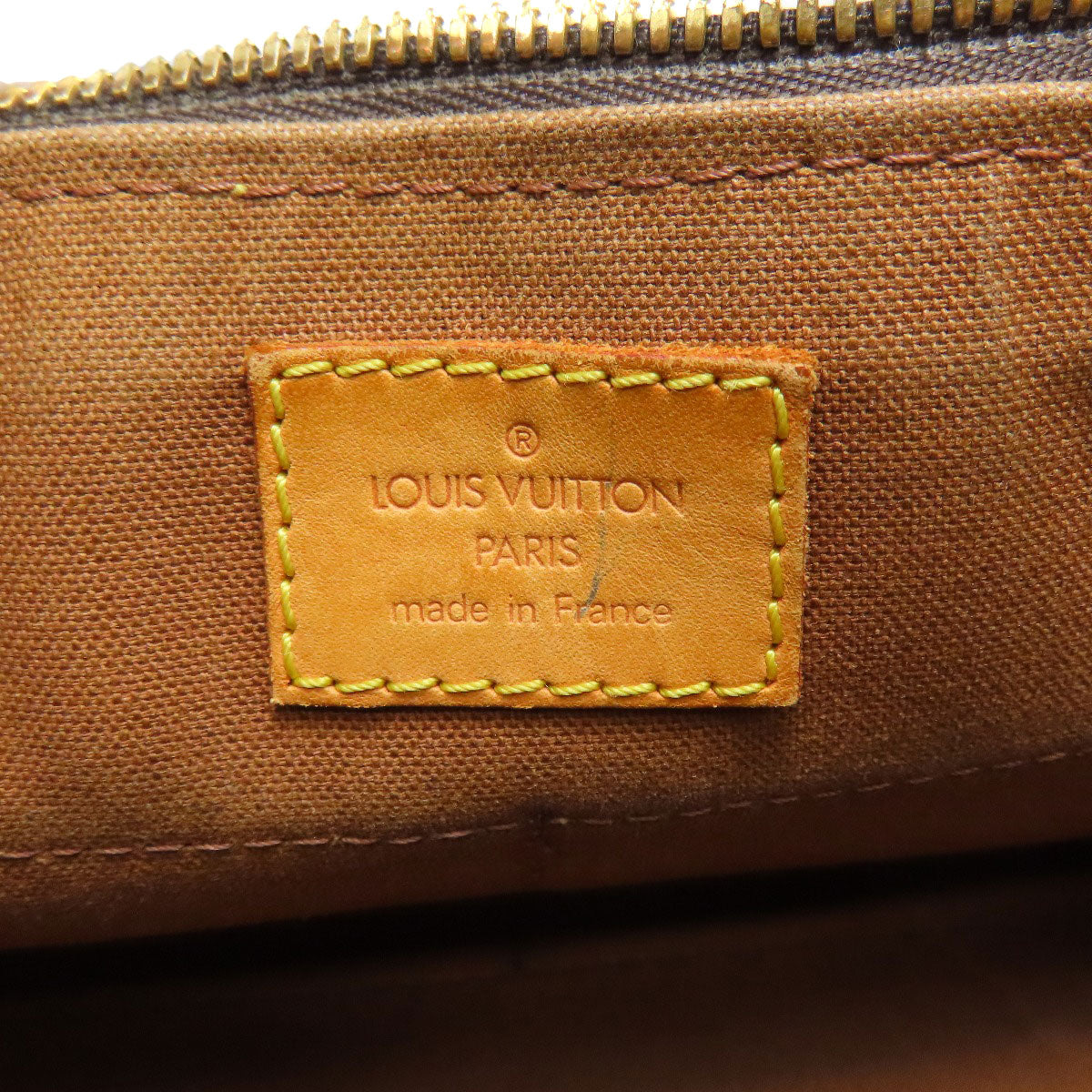 LOUIS VUITTON ルイヴィトン M40008 ポパンクール・ロン ショルダーバッグ モノグラムキャンバス レディース 中古