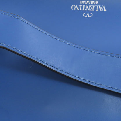 VALENTINO バレンティノ ロゴ ボディバッグ レザー レディース 中古