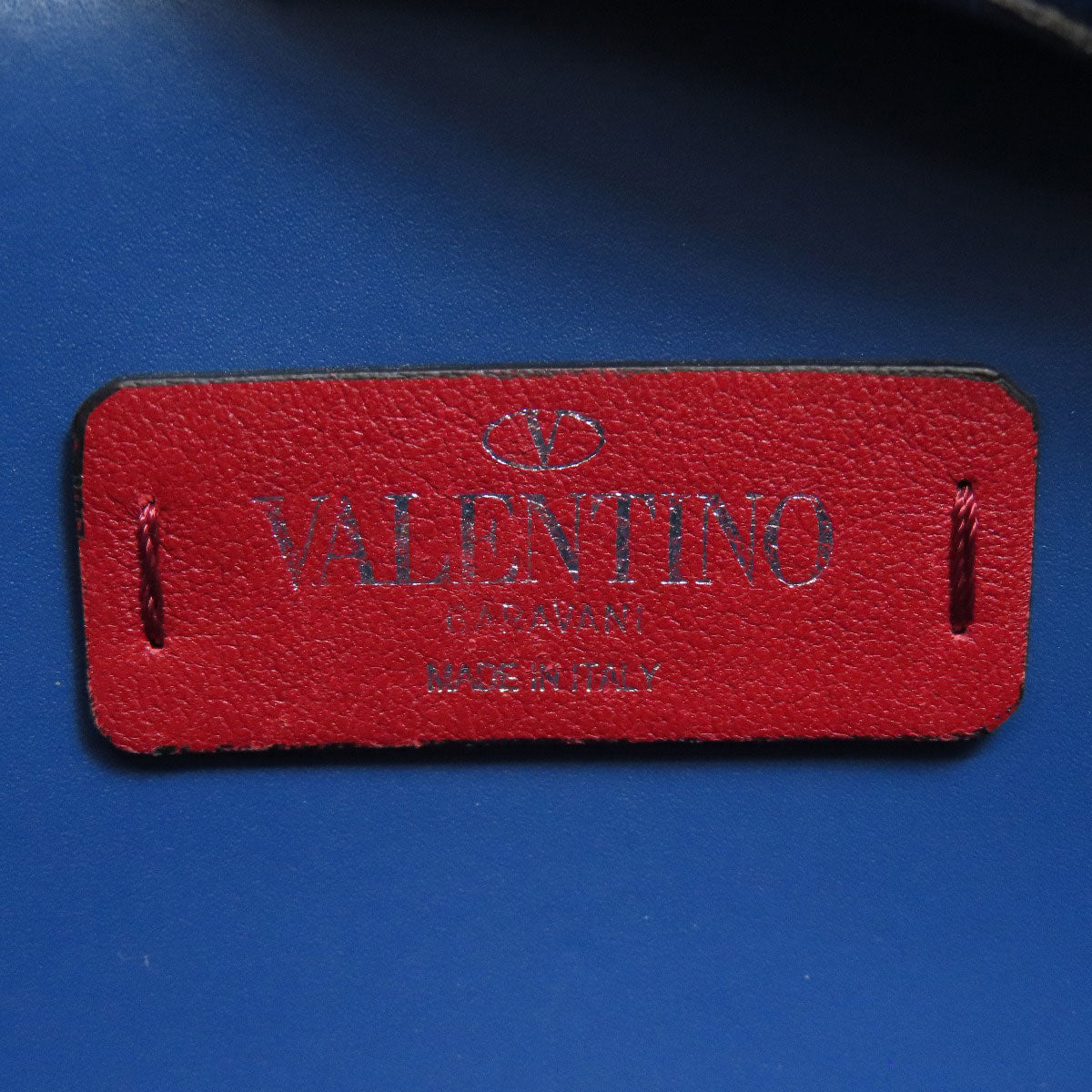 VALENTINO バレンティノ ロゴ ボディバッグ レザー レディース 中古
