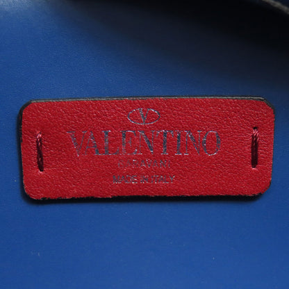 VALENTINO バレンティノ ロゴ ボディバッグ レザー レディース 中古