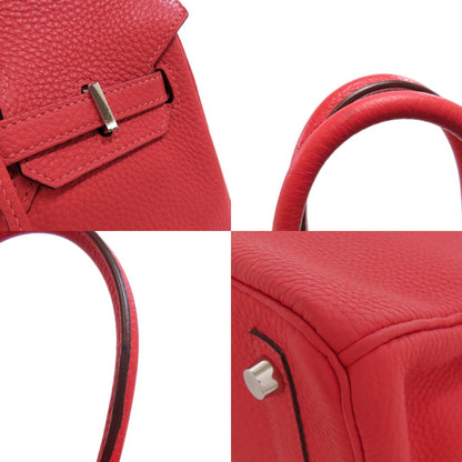 HERMES エルメス バーキン25 ローズジャイプール シルバー金具 ハンドバッグ トリヨン レディース 中古
