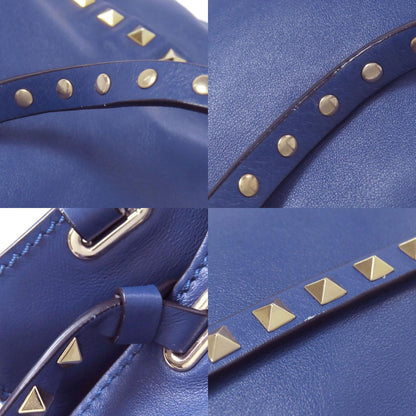 VALENTINO バレンティノ スタッズ 2WAY トートバッグ レザー レディース 中古