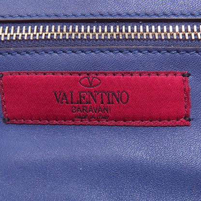 VALENTINO バレンティノ スタッズ 2WAY トートバッグ レザー レディース 中古