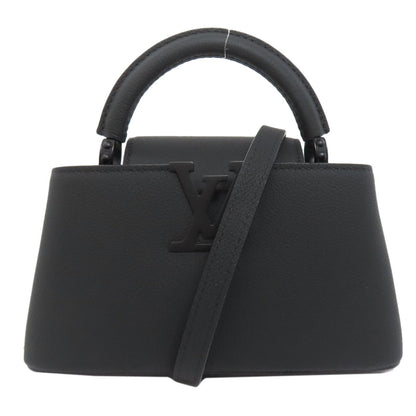 LOUIS VUITTON ルイヴィトン M23955 カプシーヌEW MINI ハンドバッグ カーフ レディース 中古