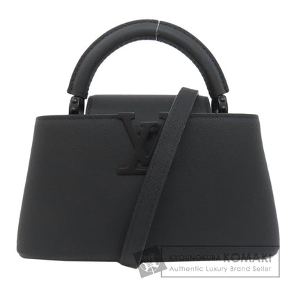 LOUIS VUITTON ルイヴィトン M23955 カプシーヌEW MINI ハンドバッグ カーフ レディース 中古