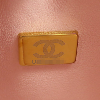 CHANEL シャネル マトラッセ ダブルフラップ ゴールド金具 ショルダーバッグ グレインド カーフスキン レディース 中古
