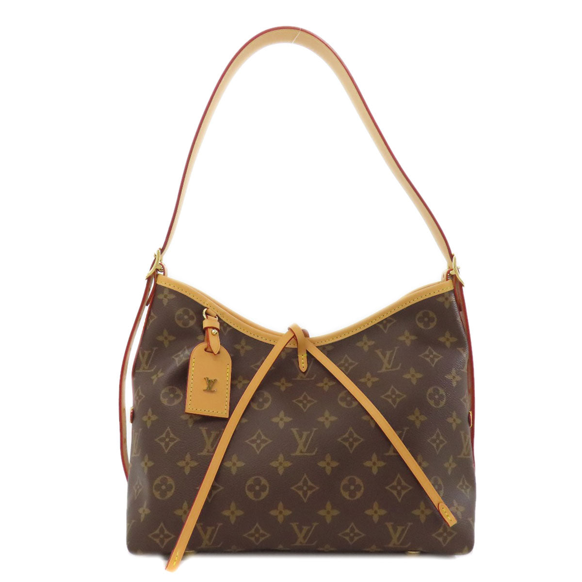 LOUIS VUITTON ルイヴィトン M46203 キャリーオールNM PM ショルダーバッグ モノグラムキャンバス レディース 中古