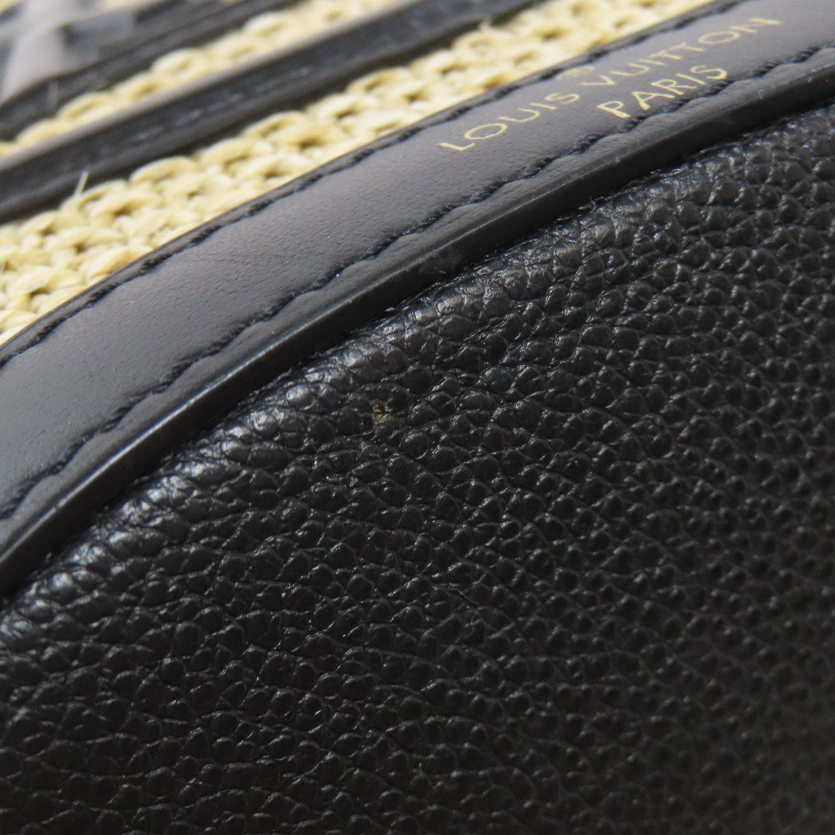 LOUIS VUITTON ルイヴィトン M59961 プティバケット ハンドバッグ ラフィア レディース 中古