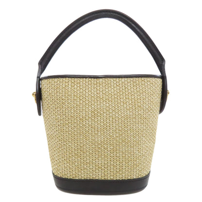 LOUIS VUITTON ルイヴィトン M59961 プティバケット ハンドバッグ ラフィア レディース 中古