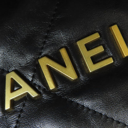 CHANEL シャネル シャネル22 ゴールド金具 ハンドバッグ ラムスキン レディース 中古
