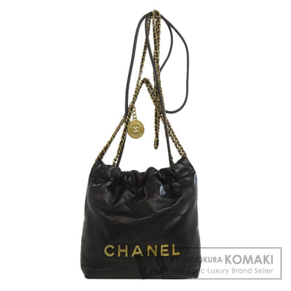 CHANEL シャネル シャネル22 ゴールド金具 ハンドバッグ ラムスキン レディース 中古