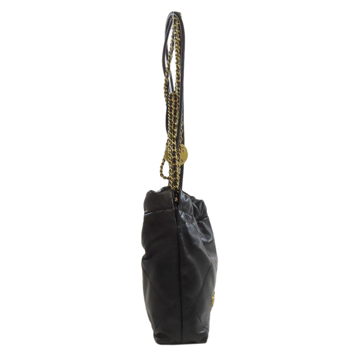 CHANEL シャネル シャネル22 ゴールド金具 ハンドバッグ ラムスキン レディース 中古