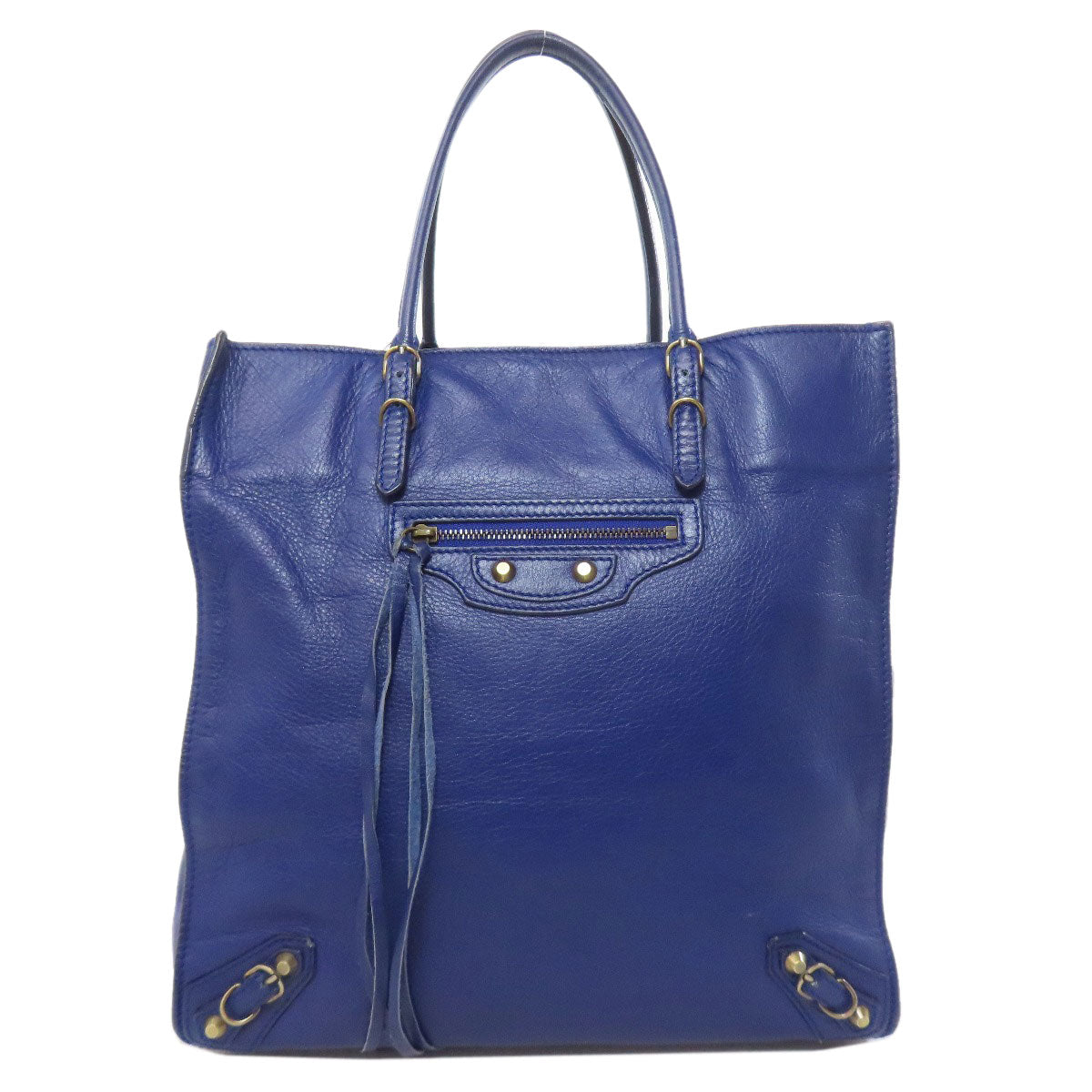 BALENCIAGA バレンシアガ ザ ペーパー ハンドバッグ カーフ レディース 中古