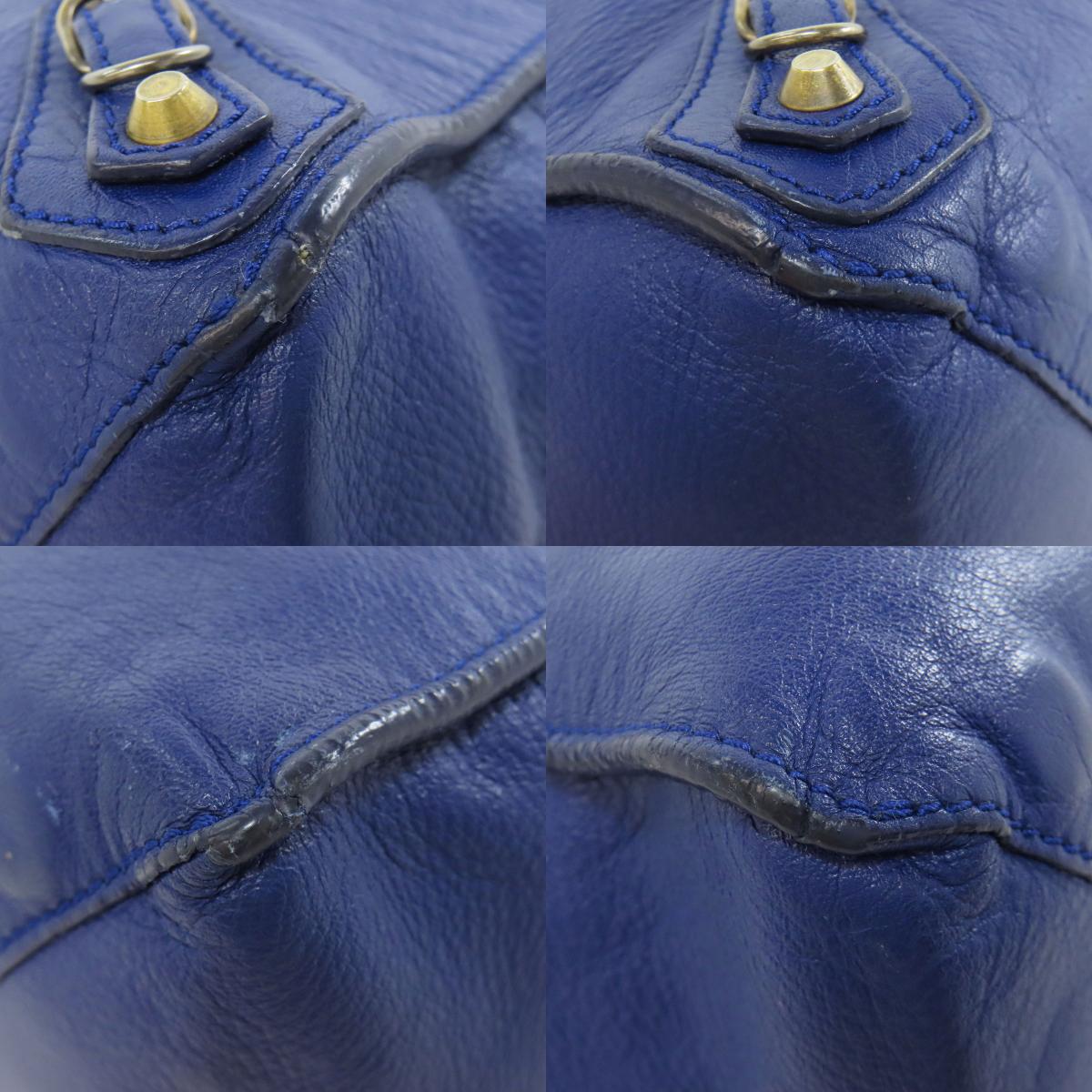 BALENCIAGA バレンシアガ ザ ペーパー ハンドバッグ カーフ レディース 中古