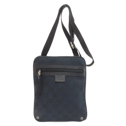 GUCCI グッチ 90479 GG ショルダーバッグ ダミエキャンバス レディース 中古