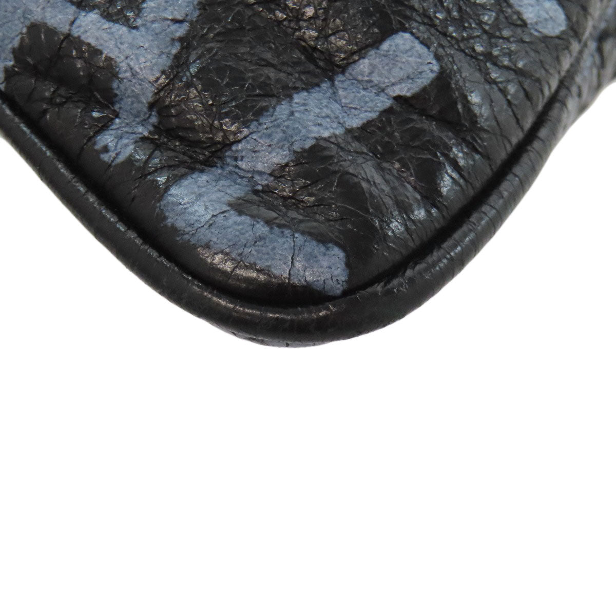 BALENCIAGA バレンシアガ 535532 キャリークリップ M クラッチバッグ カーフ レディース 中古