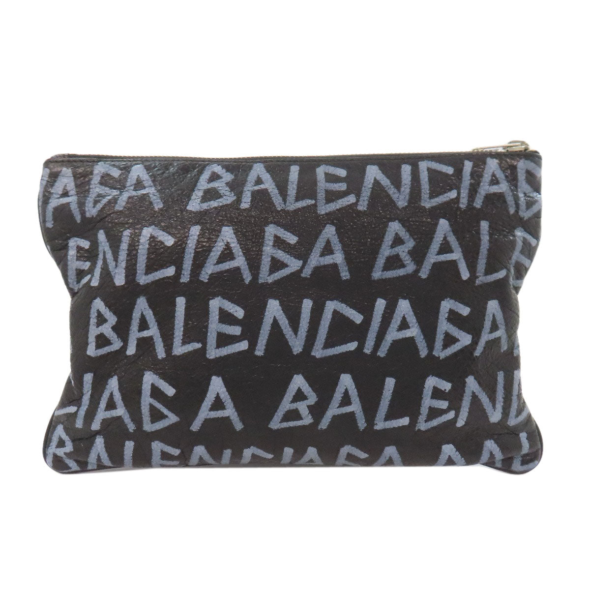 BALENCIAGA バレンシアガ 535532 キャリークリップ M クラッチバッグ カーフ レディース 中古