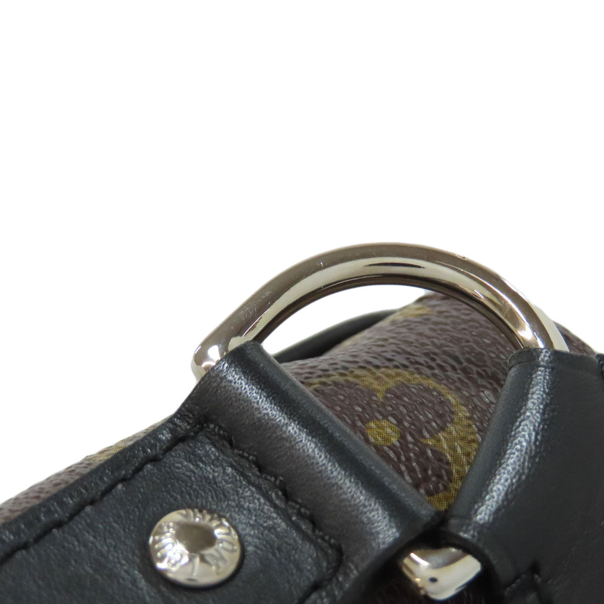 LOUIS VUITTON ルイヴィトン M56717 バスPM モノグラムマカサー ショルダーバッグ モノグラムキャンバス メンズ 中古
