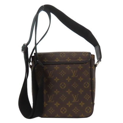 LOUIS VUITTON ルイヴィトン M56717 バスPM モノグラムマカサー ショルダーバッグ モノグラムキャンバス メンズ 中古