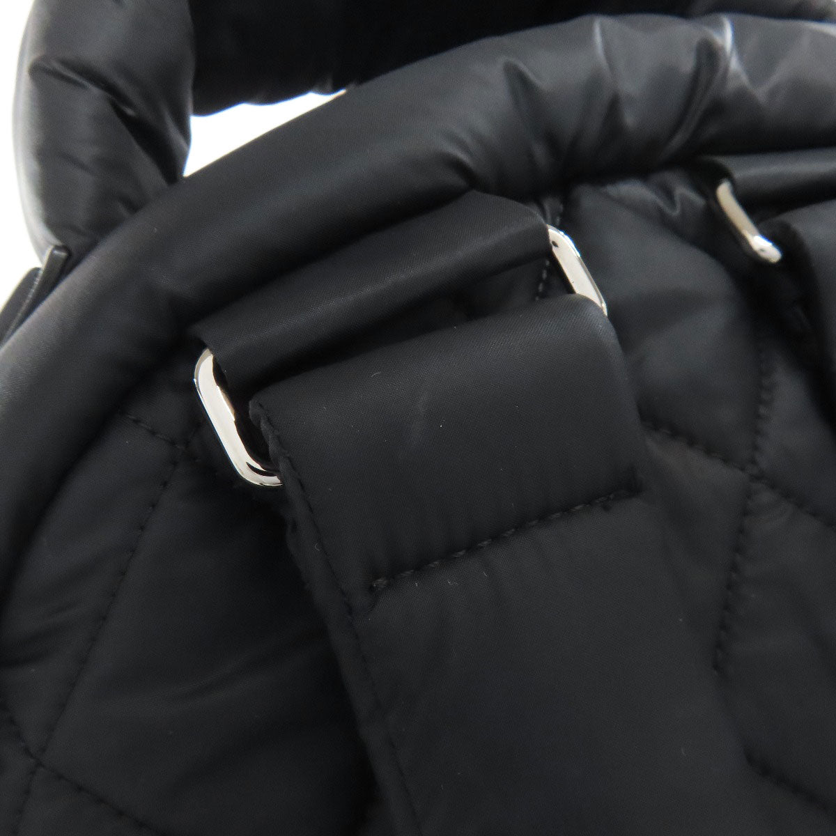 CHANEL シャネル コココクーン シルバー金具 リュック・デイパック ナイロン レディース 中古