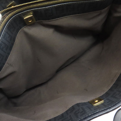 FENDI フェンディ ズッキーノ柄 トートバッグ PVC レディース 中古