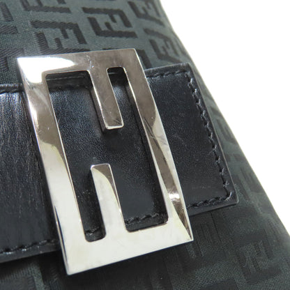FENDI フェンディ ズッカ柄 ショルダーバッグ キャンバス レディース 中古