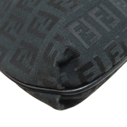 FENDI フェンディ ズッカ柄 ショルダーバッグ キャンバス レディース 中古