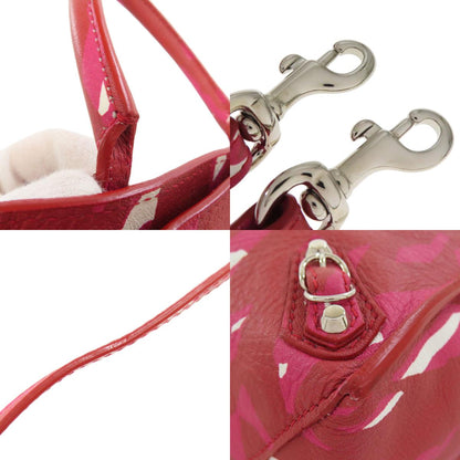 BALENCIAGA バレンシアガ 410238 ペーパーミニ 2WAY ハンドバッグ カーフ レディース 中古